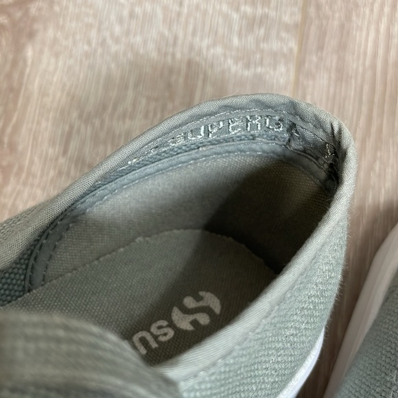 Superga Platform Sneakers 2790 Gray Canvas (EU37) 6.5 - Picture 13 of 15